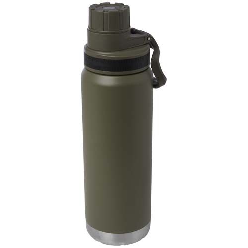 Bouteille isotherme acier recyclé 700 ml promotionnelle Fortis Vert forêt